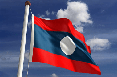 Laos Bandera