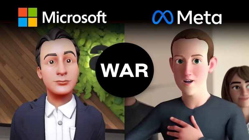 Guerra de titanes: Facebook vs. Microsoft.