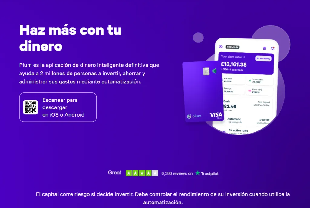 Plum.com Ahorra invierte y encuentra ofertas para tus facturas