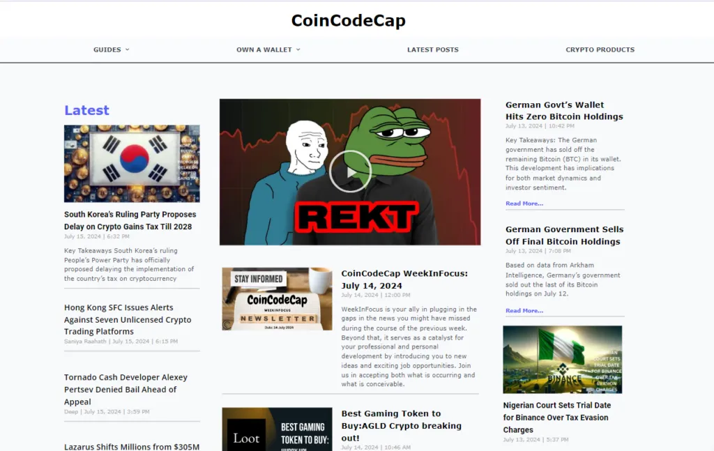 Señales y Estrategias de Trading en Tiempo Real en CoinCodeCap.com